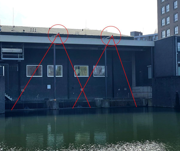 Camera's bij gemaal Schilthuis