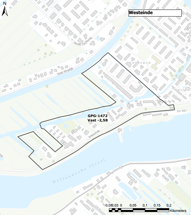 Figuur 14 Peilgebied Westeinde