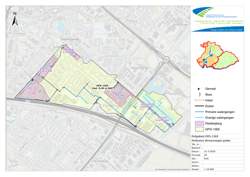 Figuur 6 Peilgebied Zoetermeer Dorp (GPG-1365).