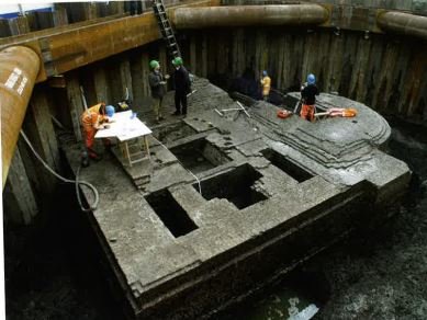Fundering gemaal Blijdorp