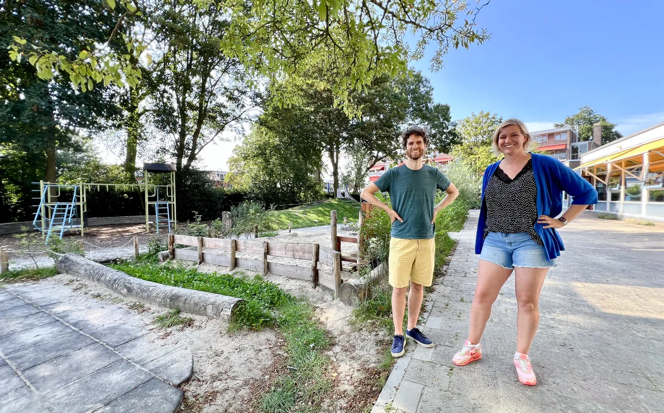 Ouder Lorentz Stout en docent Natascha Chu