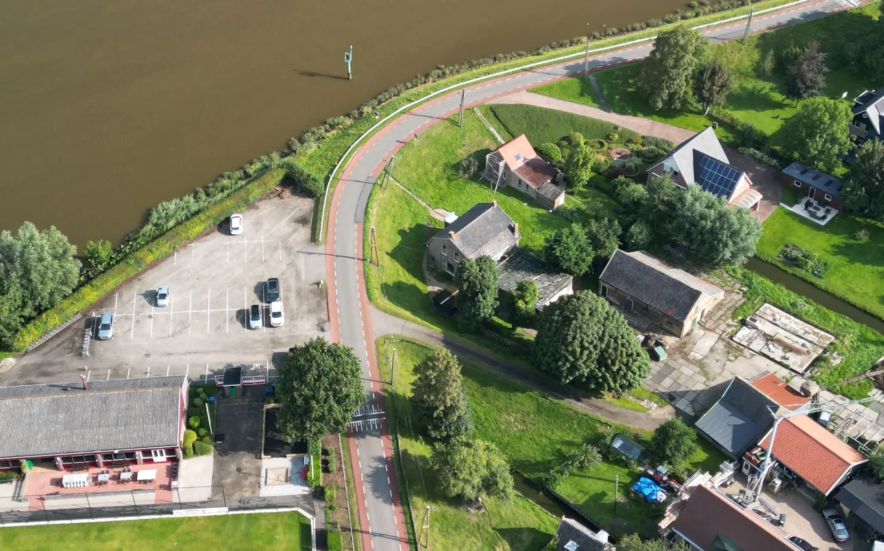 Luchtfoto IJsseldijk