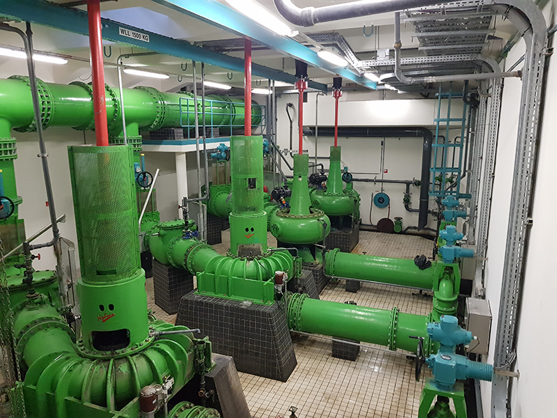 Oude situatie Pompenkelder