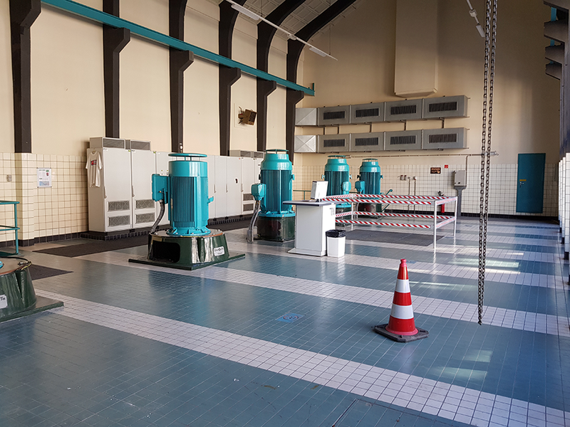 Oude situatie Schakelruimte