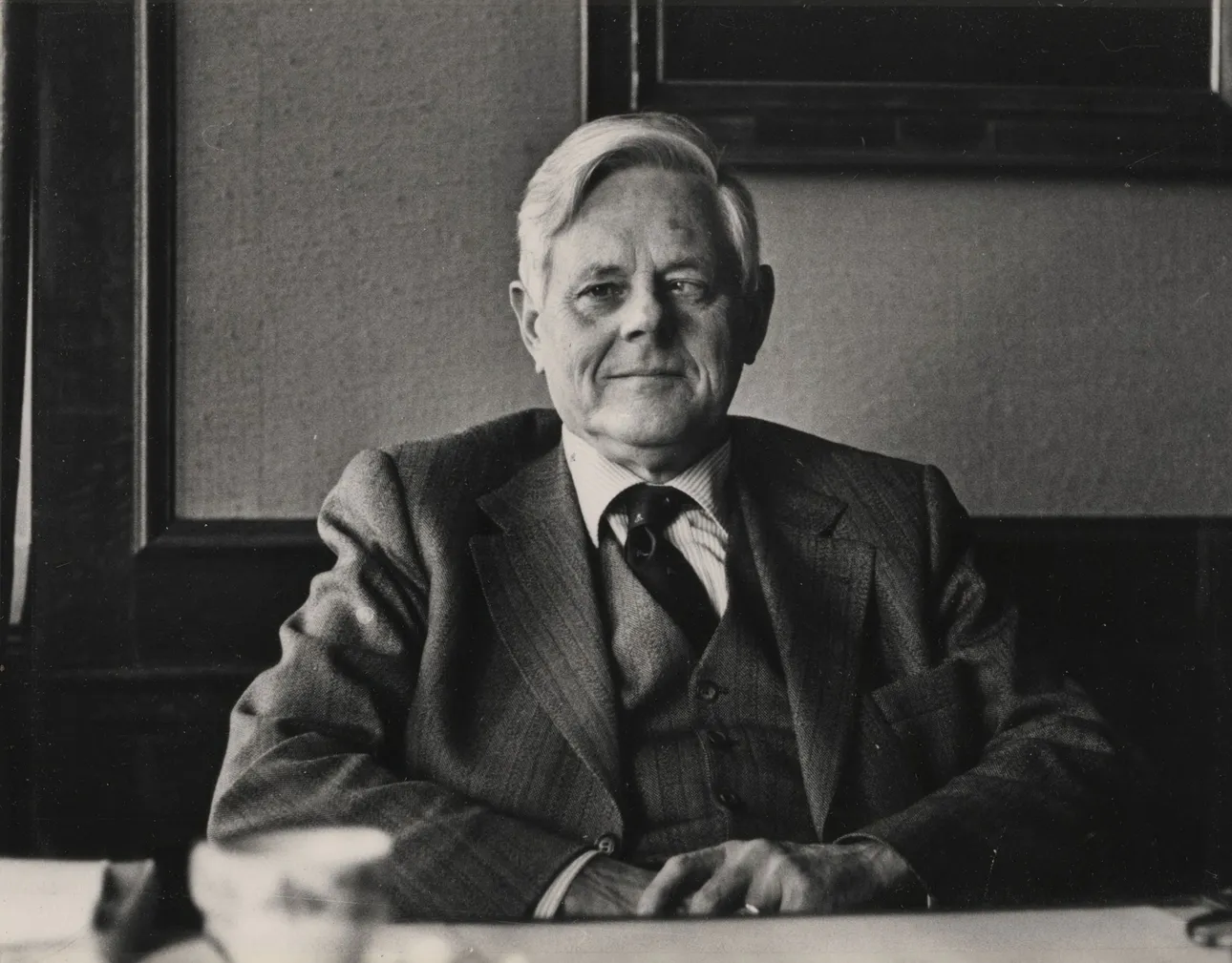 Foto van oud-dijkgraaf Schilthuis